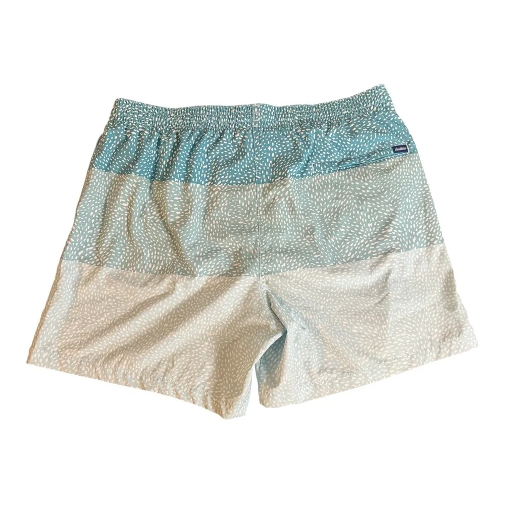 Chubbies Mens Swim Trunks Classic XXL The Whale Sharks Blue‎ Board Shorts Beach